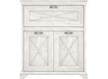 Kommode Forte "Kashmir", Weiß (Pinia Weiß), B:123Cm H:143,3Cm T:48,2Cm, Dekorfolie, Sideboards, Kommode, Breite 123 Cm