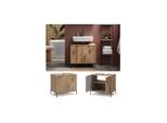 Vicco Waschbeckenunterschrank Eliza Viking Oak 70 X 63 Cm Mit 2 TüRen
