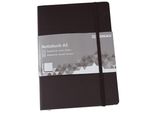 Donau 1345100-01 Taccuino - A5, A Scacchi, 192 Pagine, Nero