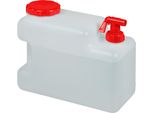 Relaxdays Tanica Acqua Rubinetto Tappo A Vite Tanica Acqua Potabile Campeggio 12 L (21,90)