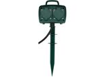 Prese Da Giardino V-TAC 4 Prese Con Pin IP44 Schuko VT-1114-3