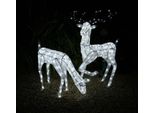 Led Renna Cervo 1,2M Cervo 61Cm Decorazione Giardino Di Natale All'aperto Illuminato Avvento