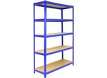 Scaffalatura Per Garage T-Rax Scaffalatura Per Cantine Scaffalatura Per Magazzini Scaffalatura Industriale Scaffalatura In Acciaio Blu
