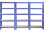 3 X T-Rax 75Cm Scaffalatura Per Garage Scaffalatura Per Officina Scaffalatura Per Cantina Scaffalatura Industriale 75Cm X