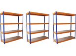3 X S-RAX Scaffalature Per Garage Scaffalature In Acciaio Scaffalature Per Officina Scaffalature Industriali Scaffalature