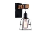 Italux Ponte Lampada Da Parete A Led Industriale Nero WL-4290-1-L