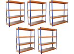 5 X S-Rax Scaffali Per Garage Scaffali Per Officina Scaffali Per Officina Scaffali Per Officina Scaffali Per Officina Scaffali Per Officina Scaffali Per Officina