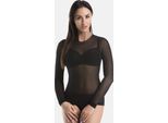 Camicetta Teyli A Rete Trasparente Glamour Donna 179308 Nero 3XL