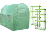 Polytunnel Con Foglio E Ripiani Serra Serra Serra Casa Del Pomodoro Casa Delle Piante