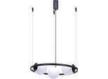 Orbit Lampada A Sospensione A Sfere Bianche E Nere 3Xe27 Zuma Line 5004