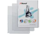 Rexel Prospekthlle Mit Faltentasche, A4, Pvc, 0,18 Mm