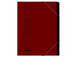 Elba 400001990 Organizer Chic - 12 Scomparti, A4, Cartone (Rc), 450 G/Mq, Bordeaux