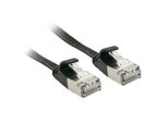 Lindy Patchkabel Cat6A U/Ftp Flachband Schwarz 3.00M