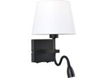 Italux Norte Lampada Da Parete Moderna Nera Opaca WL-1122-2-BL-BM-RO-WH