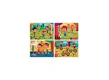 Educa Puzzle Sport 4In1 (20,40,60,80 Pezzi)