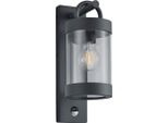 Sambesi Lampada Da Parete Per Esterni - Movement Sensor Antracite Trio 204169142