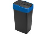 Cestino Per Rifiuti 35L, Plastica, 33X26X51 Cm - Farbenmix