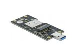 Delock Konverter USB-A 3.0 Stecker Zu M.2 Key B Mit Sim Slot