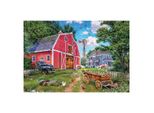 Eurographics Puzzle In Scatola Di Latta Family Farm 550 Pezzi