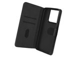 Avizar, Custodia In Pelle Finta Con Funzione Di Supporto Per Oppo Reno 8 5G, Nero