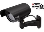 Iget Homeguard HGDOA5666 - Telecamera Ip A Parete Fittizia Per Uso Interno Ed Esterno, Led Rosso Lampeggiante