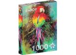 Enjoy Puzzle Pappagallo Colorato 1000 Pezzi