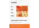Crono PHPM4A, Carta Fotografica Opaca, A4, 180G, 100 Pz.