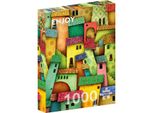 Enjoy Puzzle Case Felici 1000 Pezzi