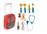 Teddies Kit Medico/Medico In Plastica Con Stetoscopio A Batteria In Valigetta Di Plastica