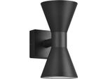 Lampada Da Parete Per Esterni Ardas Nero Trio 212560232