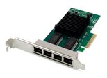 Digitus DN-10114 Digitus Scheda Di Rete Gigabit Ethernet Pci Express, 4 Porte