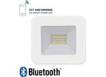 Proiettore Alogeno A Led V-TAC 20W Bluetooth White Dimmerabile Rgb IP65 VT-5020 1400Lm