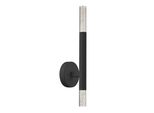 Lampada Da Parete Led Moderna Tubo Nero Led 5W One Linea Zuma