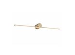 Lampada Da Parete Camara Led 8W Gold Strip Di Zuma Line