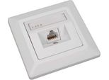 Solarix Eth.ZáS. CAT6 Utp 1 X RJ45 Montato A Filo Bianco SX9-1-6-UTP-WH