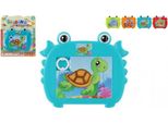 Puzzle Di Animali In Plastica 12,5X11 Cm - Mix Di Colori