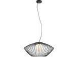 Italux Zeno, Lampada A Sospensione Moderna In Nero MDM-3844-1 Bk