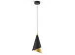 Italux Raalto Led Lampada A Sospensione Moderna Nera PND-433128-1A