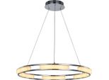 Italux Theodore Led Lampada A Sospensione Moderna Cromo MD17006017-6A