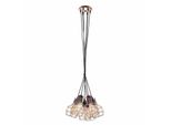 Italux Perifo Lampadario Industriale Nero MDM-2272/6 Bk+Cop