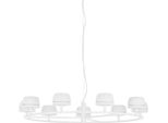 Italux Miranda Led Lampada A Sospensione Moderna Bianca AD16004-9A Wh