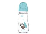Easystart Toys Biberon Con Apertura Larga, Anticolica, Auto Blu, 35/222, 300 Ml