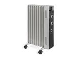 Radiatore Olio G21 Vesuv Bianco, 9 Alette, 2000 W