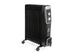 Radiatore Olio G21 Bromo Nero, 11 Alette, 2500 W