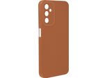 Avizar, Custodia In Silicone Softglow Per Samsung Galaxy A14 4G / 5G, Fotocamera Protetta, Marrone