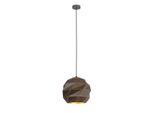 Italux Palermo Lampada A Sospensione Moderna In Antracite PND-2424-1L-GR+GD