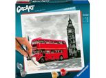 Ravensburger Creart London - Dipingi Con I Numeri Per Adulti - Kit Hobby
