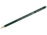 Faber-Castell 119802 Matita Stenografica Castell® 9008 - 2B, Verde Scuro