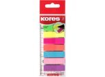 Segnapagina Kores - Lamina, 12 X 45 Mm, Colori Neon
