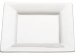 Maxwell And Williams White Basic Coupe Square Plate Per I Contorni